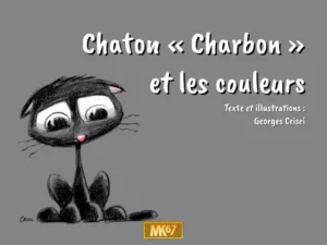 Chaton “Charbon” et les couleurs