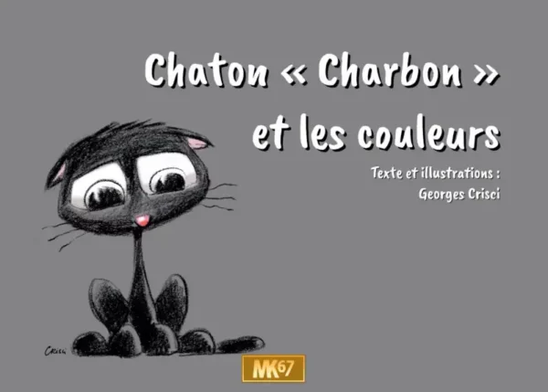 Chaton “Charbon” et les couleurs
