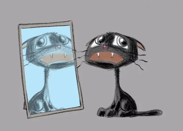 Chaton “Charbon” et les couleurs – Image 2