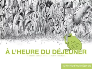 À l'heure du déjeuner : un kamishibaï enfant sur la nature. Découvrez la chaîne alimentaire à la mare avec grenouilles et insectes !