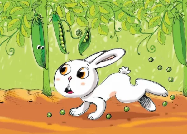 Lapi le lapin et les légumes du jardin – Image 3