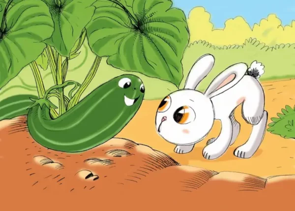Lapi le lapin et les légumes du jardin – Image 2