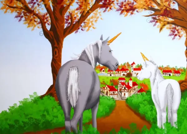 Avec Petite Corne, offrez une lecture animée aux enfants. Une histoire de licorne et de magie où deux mondes se rencontrent.