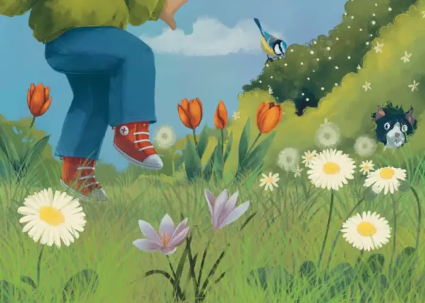 Kamishibaï jeunesse : Le Réveil du Printemps. Un livre illustré sur les saisons et la nature.