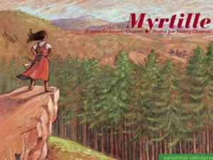 Myrtille : un kamishibaï puissant sur l'adoption et la différence. Une histoire qui se déroule en Alsace pour sensibiliser l'enfant.