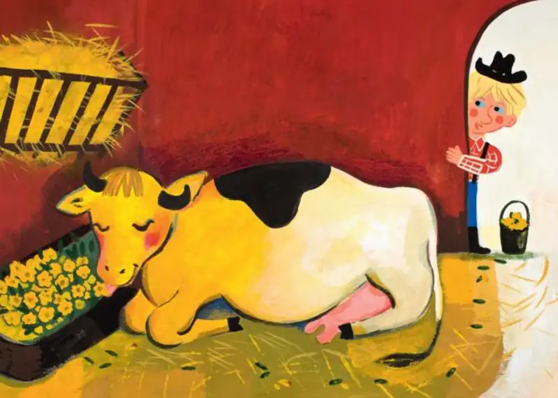 Ce kamishibaï pour enfant célèbre la peinture et les couleurs de Franz Marc (Le petit cheval bleu). Une lecture unique.