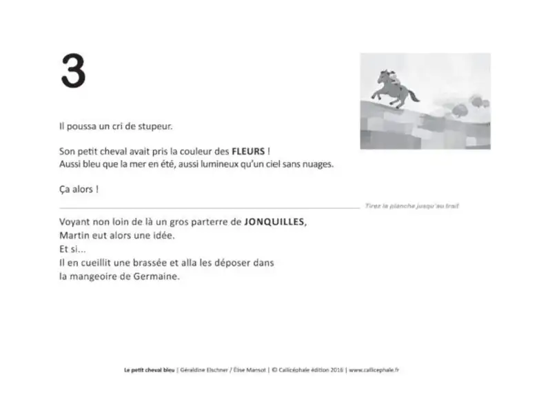 Le petit cheval bleu, une œuvre d'art en kamishibaï. L'univers de Franz Marc et les couleurs pour la lecture enfant.