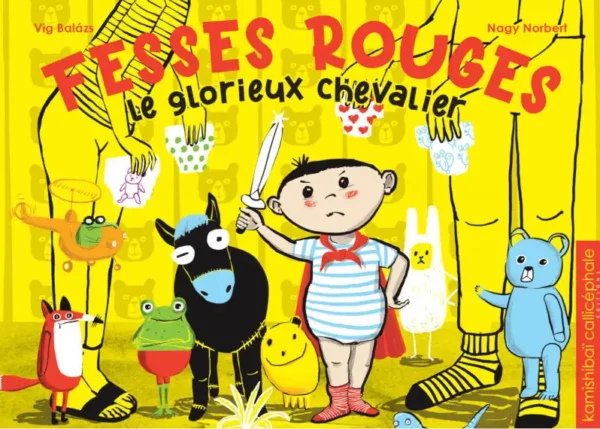 Le kamishibai "Fesses Rousses" est l'histoire parfaite pour le prêt en librairie ! Un chevalier doit vaincre dragon et couche au château.