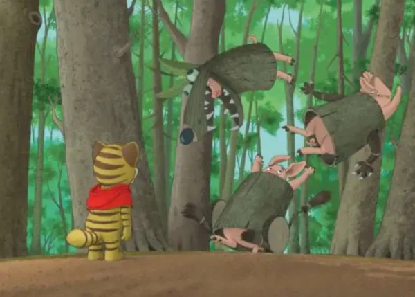 Racontez aux enfants l'histoire d'Entourloupe, un conte revisité qui tourne le dos à Perrault ! Superbe kamishibaï pour le butaï.