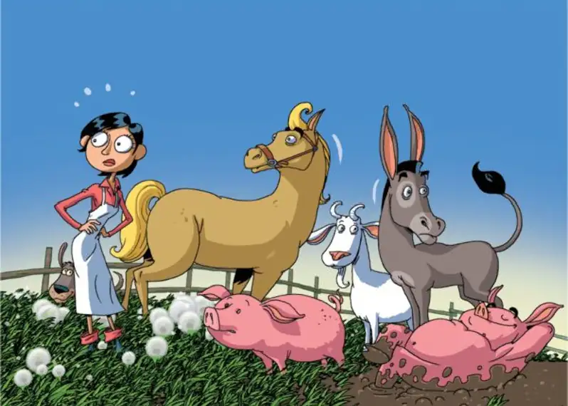 Cocorico : un conte randonnée idéal pour l'enfant ! Cette histoire de coq et de ferme est parfaite pour la lecture en école.