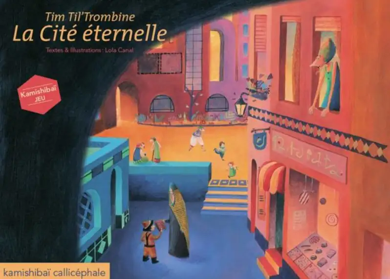 Entrez dans une aventure de magie ! La Cité Éternelle est un kamishibaï original où le héros doit faire des choix cruciaux.