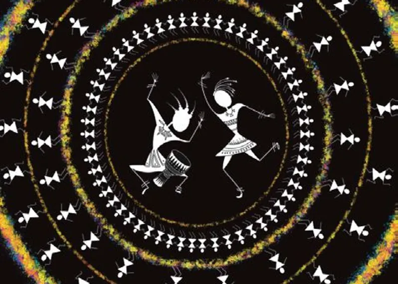 Laissez la musique de Toum et Dala vous emporter ! Un kamishibaï pour enfant qui partage la culture de la tribu Warli, de l'Inde au monde.