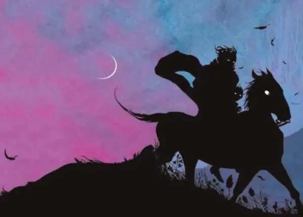 L'art du kamishibaï au service des adultes. Le roi des Aulnes : la mort poétique et des illustrations au graphisme marquant.