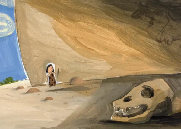 Ce kamishibaï est une histoire inspirante sur l'art pariétal. Un voyage en Préhistoire à travers les peintures rupestres.