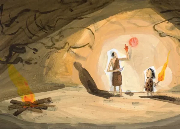 L'histoire de Thaïm, le peintre rupestre ! Ce kamishibaï plonge les enfants dans l'art pariétal de la Préhistoire.