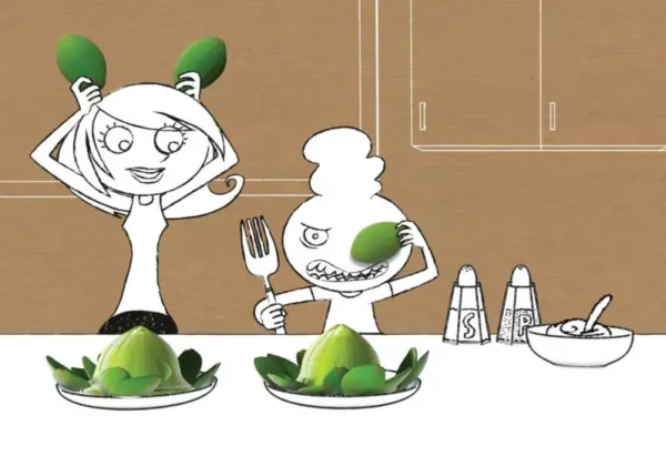 Artie le légume a un secret ! Découvrez son histoire en kamishibaï pour une meilleure alimentation et un repas joyeux en famille.