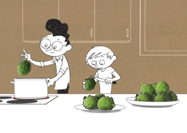 Comment faire aimer les légumes à la famille ? Suivez l'histoire d'Artie l'artichaut en kamishibaï pour un repas où l'on doit bien manger.