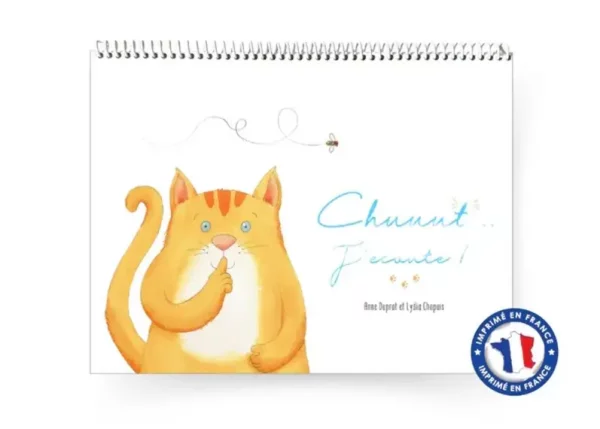 Pour l'éveil des sens : Chut J'écoute ! Ce kamishibaï développe l'écoute attentive et la concentration avant la lecture.