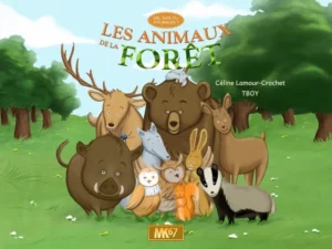 Questions sur le cerf et le loup ! Dis, sais-tu pourquoi ? Ce kami pédagogique est un cadeau pour l'enfant.