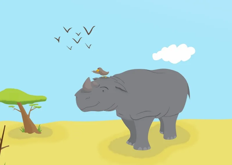 Raconter Dis, sais-tu pourquoi ? avec votre butaï. Les animaux de la savane répondent aux questions des enfants. Un MK67 top !