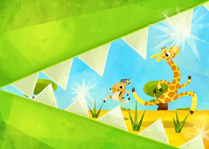 Raconter Ah les crocodiles ! Une chanson traditionnelle en kamishibaï pour l'apprentissage du vocabulaire des tout-petits.