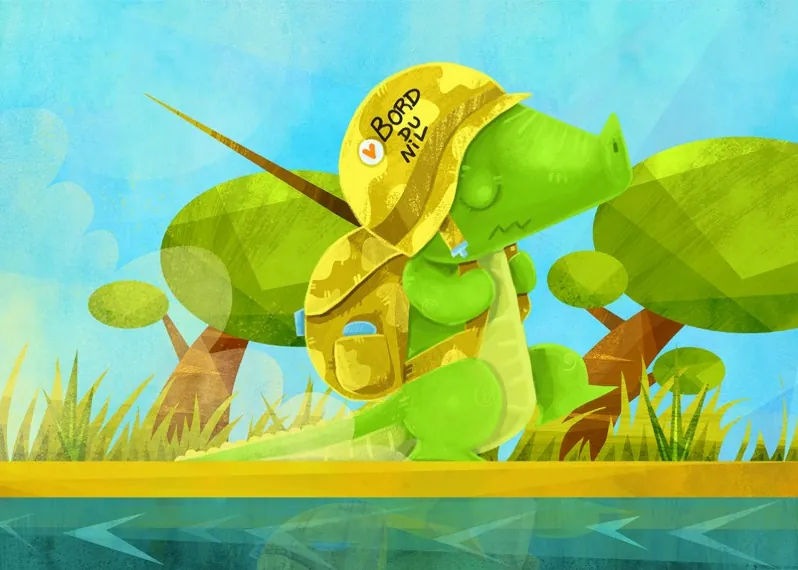 Ce kamishibaï chanson est essentiel pour l'école et l'éveil. Ah les crocodiles rend la lecture animée et joyeuse.