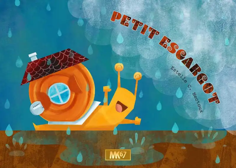 Petit escargot : la comptine célèbre pour la crèche ! Ce kami est parfait pour la lecture animée du tout-petit.