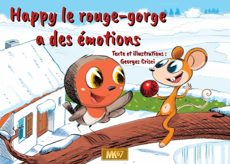 Happy le rouge gorge aide l'enfant à nommer ses émotions. Ce kami est idéal pour l'apprentissage en école.