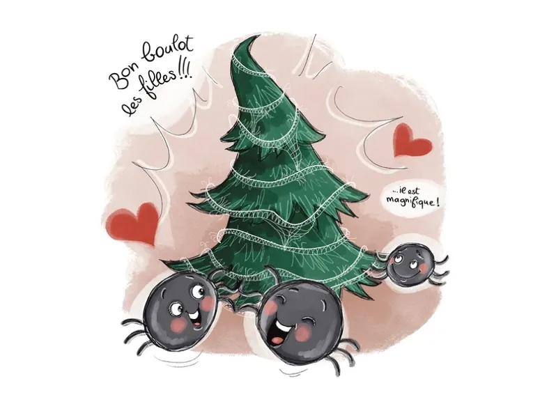 Ce kamishibaï sur la guirlande raconte une belle légende de Noël. Idéal pour l'école et la lecture en groupe.