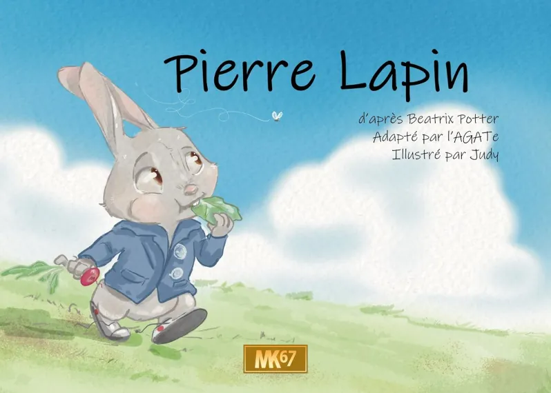 Pierre Lapin : une adaptation du conte classique de Beatrix Potter. Un kami animé avec un lapin original.