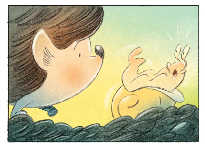 Découvrez La vie en ver dans votre butaï ! Un kami drôle et pédagogique qui explore le jardin pour les enfants du groupe scolaire.